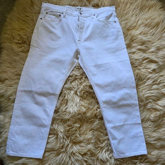 NWT AGOLDE Parker Jean In Milkshake Colorway Size 32 - Picture 2 of 7